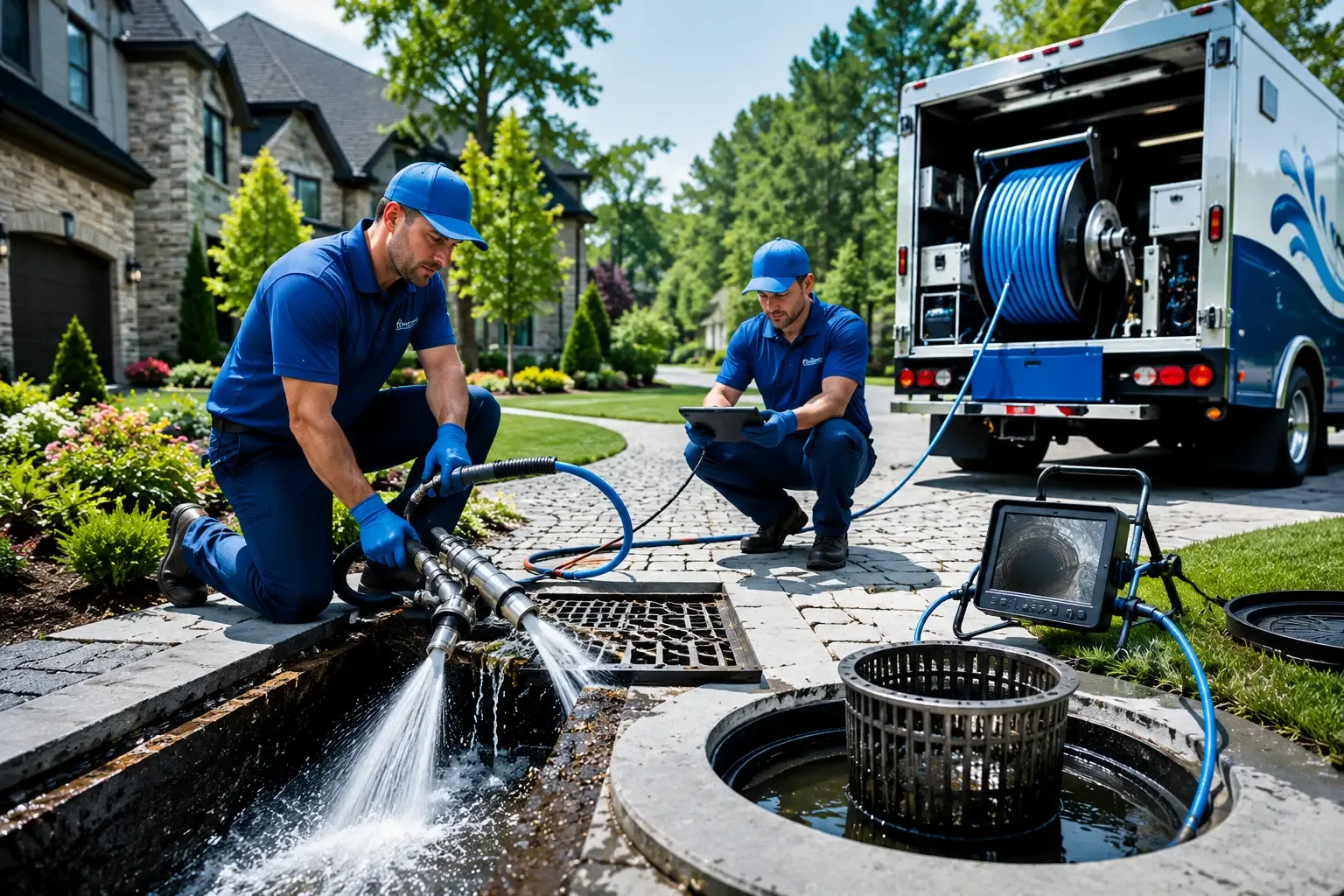 Local outdoor drain cleaning professionals in Portlandville, NY